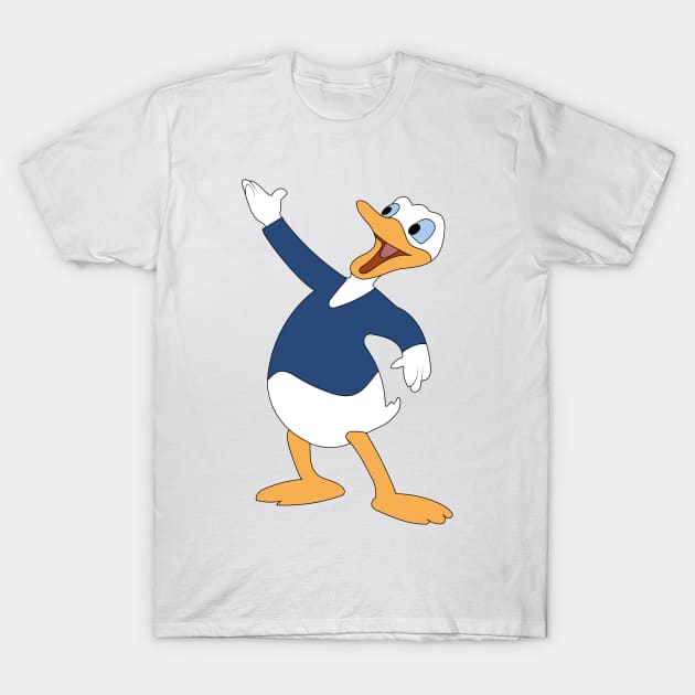 Donald Duck T-Shirt by InskiyStyle